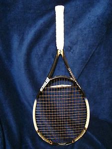 prince tripple threat bandit tennis racquet OS 110 head sz 4 1/2 grip  !