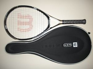 WILSON nCODE n2 OS 121 TENNIS RACQUET  27.5"  4 3/8  (NEW STRINGS)