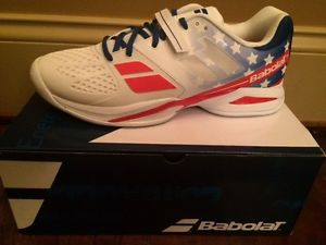 MENS BABOLAT PROPULSE STARS AND STRIPES TENNIS SHOES BRAND NEW SIZE 10.5