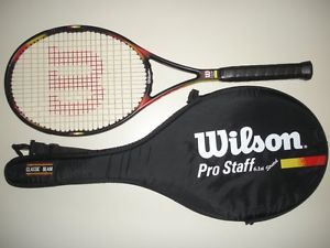 WILSON PRO STAFF 6.1 SI 95 STRETCH 28"  TENNIS RACQUET 4 5/8 (NEW STRINGS)