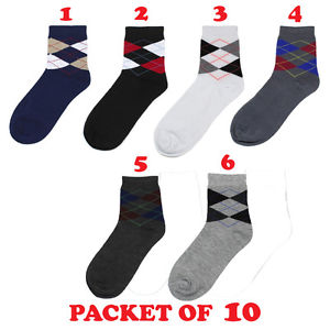 SOCKS PACKET OF 10 PIECES