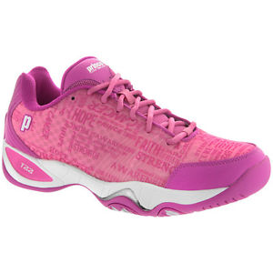 Prince T22 Lite Women's Tennis Shoes. Sizes 6.5-10.0. Color-Pink/Rose/White