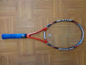 Dunlop AeroGEL 300 Hundred 4d 98 head 4 1/2 grip Tennis Racquet