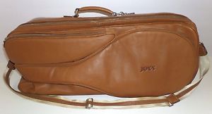 JOYA ELEGAN-T Genuine Calf LEATHER TENNIS RACQUET Racket BAG Tote Travel