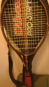 Wilson Pro Staff KPQ Graphite Kevlar TENNIS RACQUET Racket Original Large 4 1/2