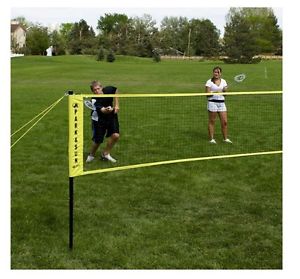 Portable Badminton Net Set Indoor/Outdoor With Carrying Bag And Accessories