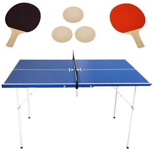 PLEGABLE TENIS MESA PROFESIONAL TORNEO PING PONG NET TAMAÑO MINI INTERIORES