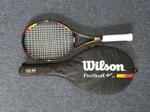 Wilson Pro Staff Classic 6.1 Graphite Kevlar 4 1/2" Tennis Racquet USED