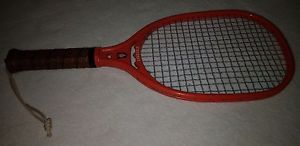Vintage T.A. Davis Coronet Orange racquetball racquet Japan