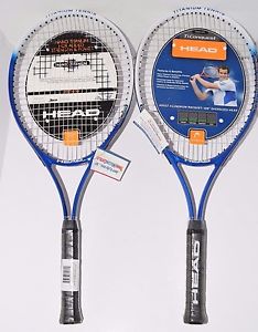 Head TI. Conquest Oversized Head 4 1/4 1/2 Grip Nano Titanium Tenns Racket 2 NEW