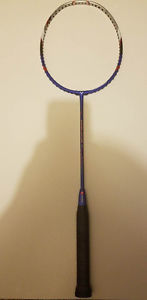 Victor Super Wave 37 Blue 3U Genuine Badminton Racket/Raquet With Full Case
