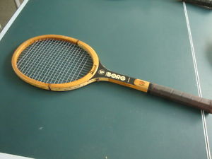 Bancroft Bjorn Borg Personal Wood Tennis Racquet 4 1/2 Light "VERY GOOD"