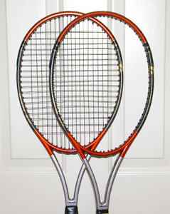One (1) Head Ti.Carbon 5000 midplus 102sq tennis racket 4 1/2 or 4 3/8