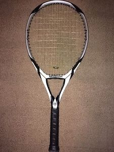 WILSON K FACTOR Tennis Racquet (K) THREE -  115 sq in  Grip 4 1/2  NICE!