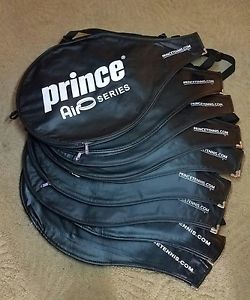 Lot of 10 PRINCE AIR SERIES TENNIS RACQUET COVER 11.5x19