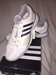 Adidas Womens Adipower Barricade Tennis Shoe Style #G60522 SIZE 9.5 UK 8
