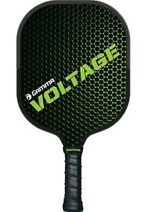 Gamma Voltage Pickleball Paddle 7.6 Oz - Graphite Surface - Black & Green - NEW