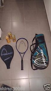 amazing Tennis Kit HEAD Mix of green blue and black  4 1/2" Very professional