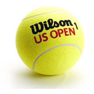 Wilson US Open Jumbo Tennis Ball (9", Basketball Size)
