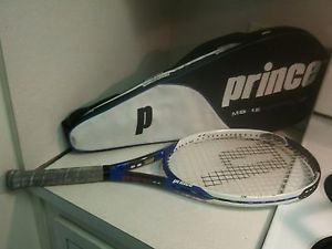 Prince TT Thunder Cloud Ti OS 110 800pl Racket 4 1/2 Triple Threat W/ Full Case