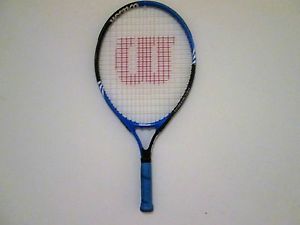 Wilson Federer 23 Tennis Racquet 3 5/8 Grip Blue (Used)