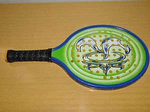 Viking Dagr Paddle Ball Racquet Platform Tennis Racket Athletics Demo