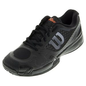 Wilson Rush Pro 2.0 Black/Red Men's Tennis Shoes Size 10.5 M US