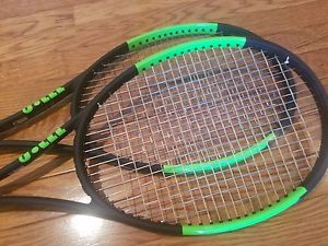 2 Wilson Blade 98 (18x20) Countervail Tennis Racquets
