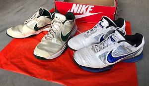 Nike Lunar Vapor 8 Tour Two Pairs Size 9 Federer