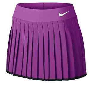 Nike Women's Summer Victory Pleated Tennis Skirt 72873 556 Cosmic Purple Violet
