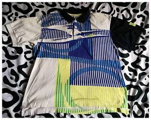 Nike Challenge Court Tennis Andre Agassi Polo Shirt Jersey Vintage