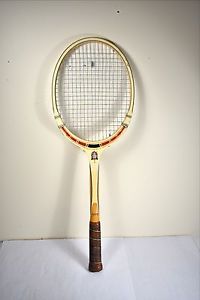 Vintage T.A. Davis Wood Tennis Racquet TAD "Classic" California 1960's clean