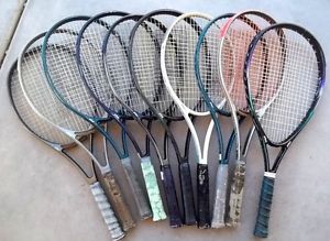 Prince Tennis Racquet Lot 10 Racquets 1990's