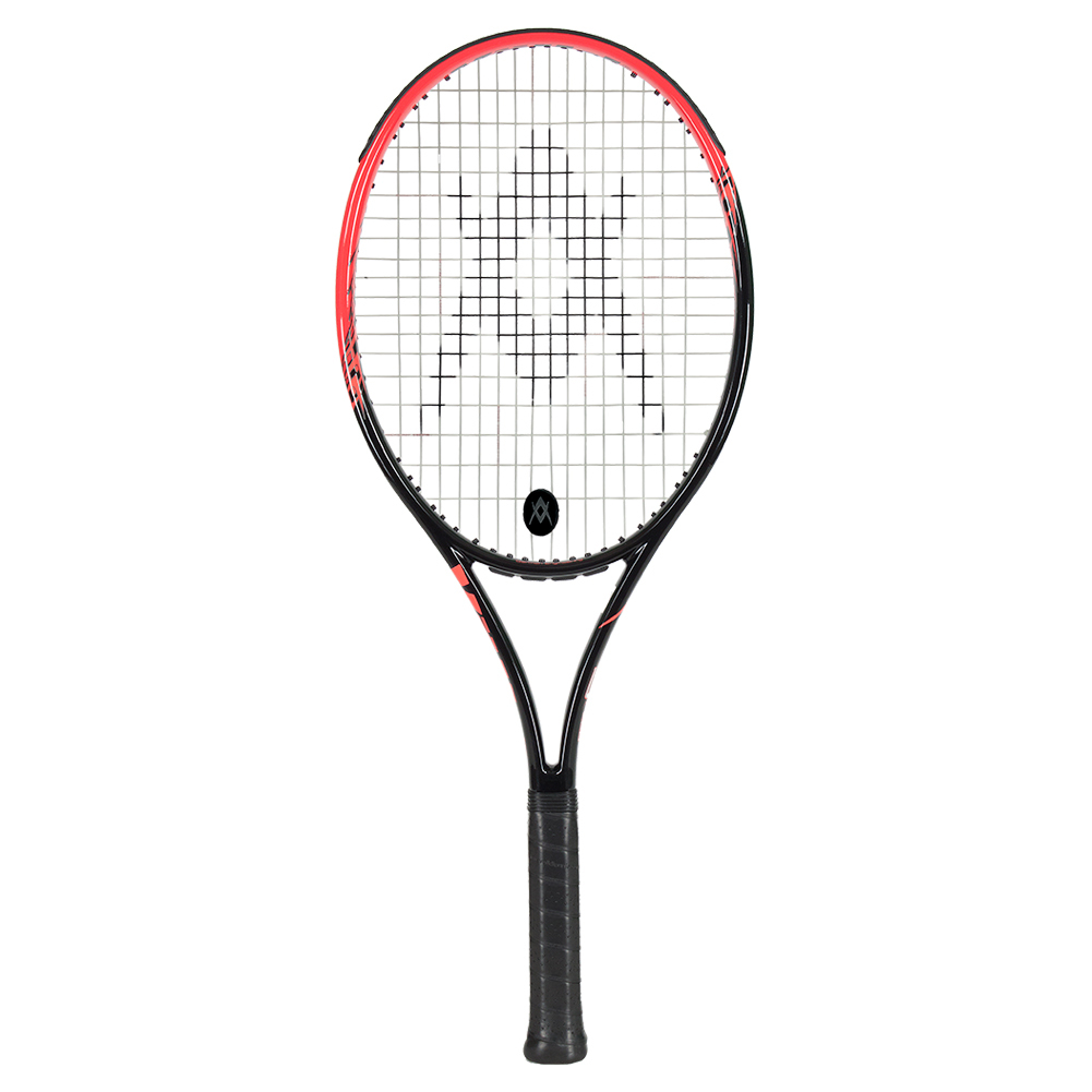 Team Speed Black and Lava Tennis Racquet