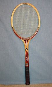 VINTAGE CHEMOLD ROD LAVER AUTOGRAPH MODEL WOOD TENNIS RACQUET MADE IN ITALY