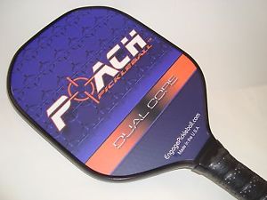SUPER NEW ENGAGE POACH DUAL CORE PICKLEBALL PADDLE AEROSPACE ALUMINUM HONEYCOMB