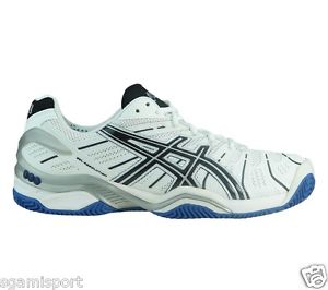 ASICS Scarpa Tenis Gel Resolución 4 CLAY E212N 0190 En Blanco/Nero