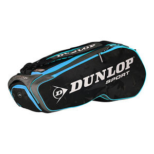 Performance 8 Racquet Tennis Bag Black and Blue
