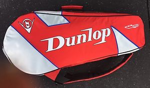 Dunlop International Team Multi Tennis Racquet Bag Red / Gray / Black