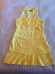 Lija Tennis Dress Size Medium Yellow