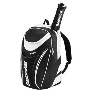 Maxi Club Tennis Backpack Black and White
