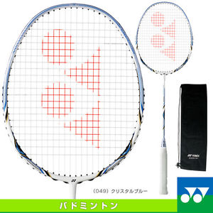 Nanoray 750 Badminton 3UG6 Narrow Grip Racquet Crystal Blue New Color Nr750 yy
