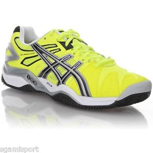 ASICS Scarpa Tenis Gel Resolución 5 E300Y 0490 Variante Amarillo Fluo/Nero