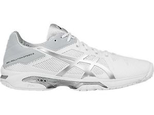 Asics Gel Solution Speed 3 men White/Silver
