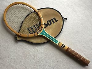 Wilson chris evert Wood Tennis Racqust Vintage