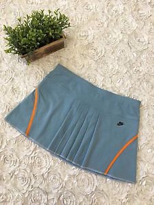 Nike Womens Tennis Golf Athletic Straight Stretch Skirt Blue SZ M