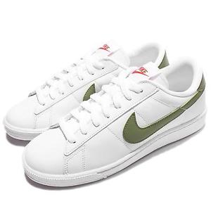 Wmns Nike Tennis Classic White Green Women Classic Shoes Sneakers 312498-149