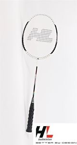 HL Aero 700 Badminton Racket (Racquet) White/Black
