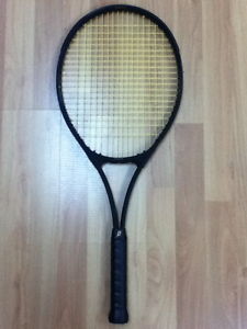 Prince PRO II ALUMINUM OVERSIZE Strung Tennis Racquet 4-3/8" NICE RARE FREE SHIP