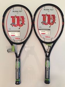 2 burn fst 99 18x19 grip size 3/8 plus Wilson tennis bag
